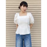 バックオープンチュニックブラウス | MURUA | 詳細画像2 