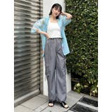 フラワーシアーオープンカラーシャツ【WEB限定】 | MURUA | 詳細画像33 