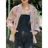 ピンク | フラワーシアーシャツ【WEB限定】 | MURUA