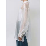 シアーシャイニーボリュームシャツ | MURUA | 詳細画像11 