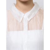 シアーシャイニーボリュームシャツ | MURUA | 詳細画像13 