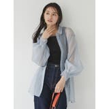 シアーシャイニーボリュームシャツ | MURUA | 詳細画像3 