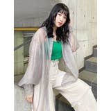 シアーシャイニーボリュームシャツ | MURUA | 詳細画像7 