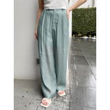 ブルー | シアーワイドパンツ | MURUA