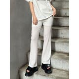 ホワイト | プリーツイージーワイドパンツ | MURUA