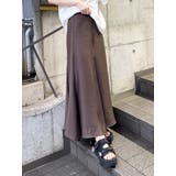 ブラウン | シアーマキシスカート | MURUA