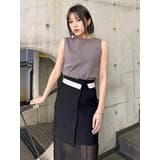ウエストフラップシアーレイヤードスカート | MURUA | 詳細画像18