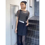 ウエストフラップシアーレイヤードスカート | MURUA | 詳細画像24