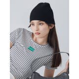 ブラック | リバーシブルニットビーニー | MURUA