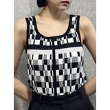 ブラック | ジオメタンクトップ | MURUA