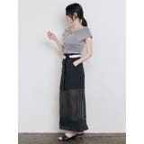 オフショルチャイナボタンニット | MURUA | 詳細画像11 