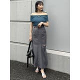 オフショルチャイナボタンニット | MURUA | 詳細画像29 