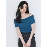 オフショルチャイナボタンニット | MURUA | 詳細画像5 