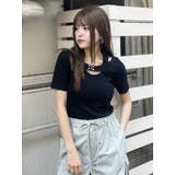 フロントホックレイヤードテレコトップス | MURUA | 詳細画像29