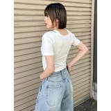 フロントホックレイヤードテレコトップス | MURUA | 詳細画像41