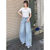 フロントホックレイヤードテレコトップス | MURUA | 詳細画像42
