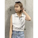 クロップトハーフジップスウェット | MURUA | 詳細画像10 