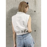 クロップトハーフジップスウェット | MURUA | 詳細画像13 