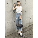 クロップトハーフジップスウェット | MURUA | 詳細画像15 