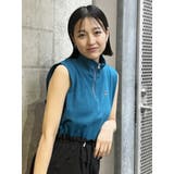 クロップトハーフジップスウェット | MURUA | 詳細画像25 