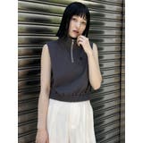 クロップトハーフジップスウェット | MURUA | 詳細画像48 