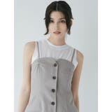 セミシアーノースリカットトップス | MURUA | 詳細画像6 