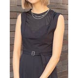 ブラック | セミシアーノースリカットトップス | MURUA