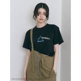 ブラック | 【PINK FLOYD】prism oversize Tシャツ | MURUA