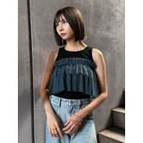 チュールフリルレイヤードタンクトップ | MURUA | 詳細画像3 