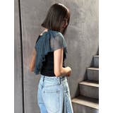 チュールフリルレイヤードタンクトップ | MURUA | 詳細画像6 