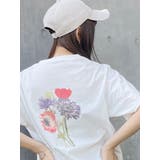 ホワイト | Beautiful flower Tシャツ【WEB限定】 | MURUA