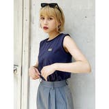 エンブロイダリーロゴタンク | MURUA | 詳細画像5 