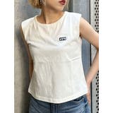 ホワイト | エンブロイダリーロゴタンク | MURUA