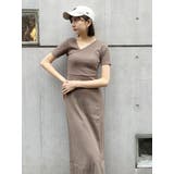 アシメネックバックオープンワンピース | MURUA | 詳細画像12 