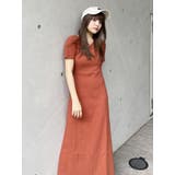 アシメネックバックオープンワンピース | MURUA | 詳細画像16 