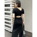 アシメネックバックオープンワンピース | MURUA | 詳細画像23 