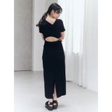 アシメネックバックオープンワンピース | MURUA | 詳細画像5 