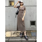 アシメネックバックオープンワンピース | MURUA | 詳細画像9 