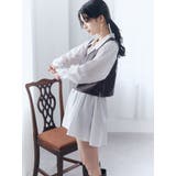 フェイクレザーベスト×シャツワンピースSET | MURUA | 詳細画像12