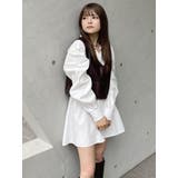 フェイクレザーベスト×シャツワンピースSET | MURUA | 詳細画像30