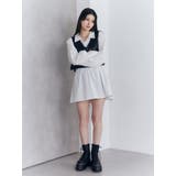 フェイクレザーベスト×シャツワンピースSET | MURUA | 詳細画像9