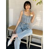フリンジデニムビスチェ | MURUA | 詳細画像13 