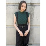 フェイクレザーベルトサスペンダーパンツ | MURUA | 詳細画像11 