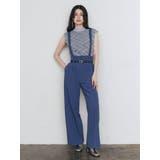 フェイクレザーベルトサスペンダーパンツ | MURUA | 詳細画像2 