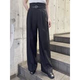 フェイクレザーベルトサスペンダーパンツ | MURUA | 詳細画像31 