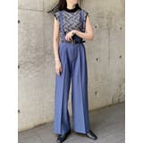 フェイクレザーベルトサスペンダーパンツ | MURUA | 詳細画像37 