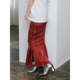 オレンジ | シャーリングスカート | MURUA