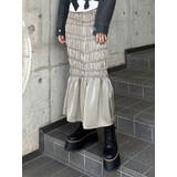 カーキ | シャーリングスカート | MURUA