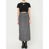 ウェーブチェックナロースカート | MURUA | 詳細画像19 