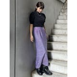 ウェーブチェックナロースカート | MURUA | 詳細画像3 